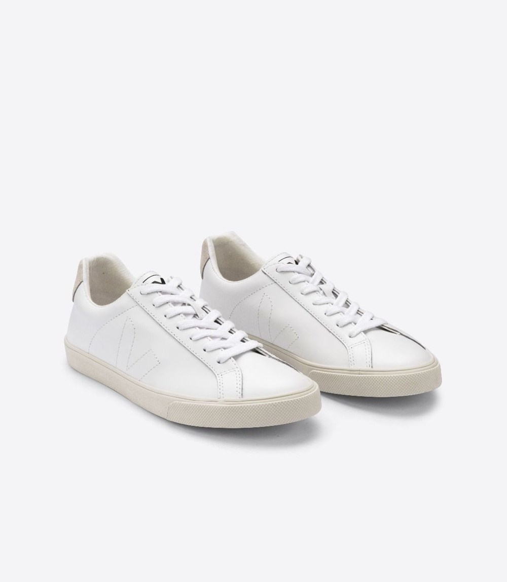 Veja Sneakers Mens - Esplar Leather - White - 8610OSVFX